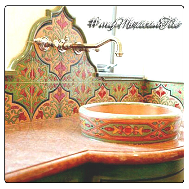 relief tiles from Mexico