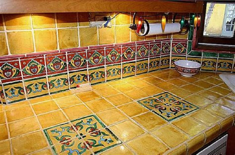 mexican tiles for a border