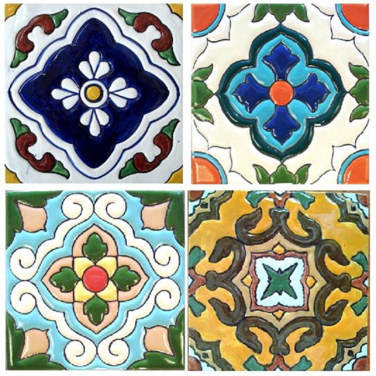 picture of high relief tiles from Mexico