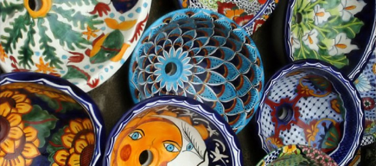 handmade mexican talavera bathroom sinks