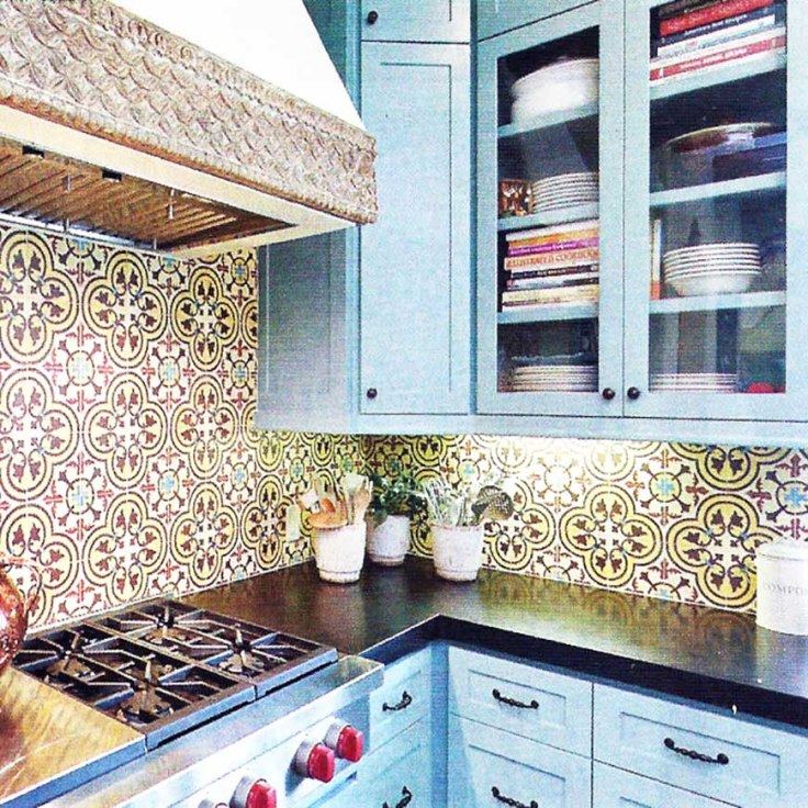spanish kitchen backsplash tile