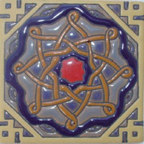 high relief tile