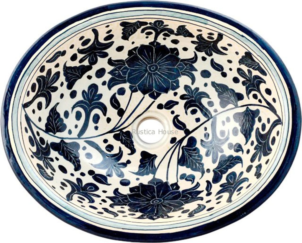 mexican talavera sink vanity